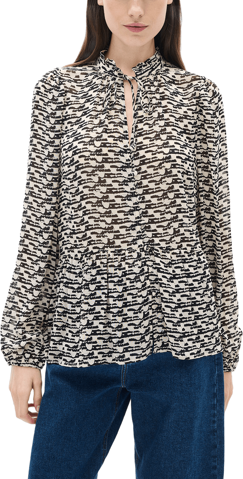 CessieIW Shirt; InWear Shirt, från Inwear, i färgen Neutral Diffused Wall.