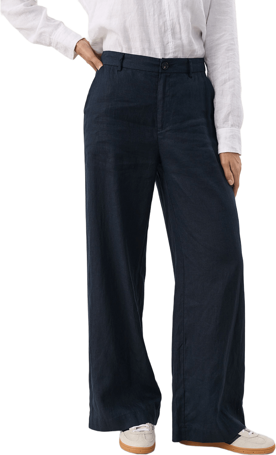 NinnesPW PA Trousers, från Part Two, i färgen After Midnight.