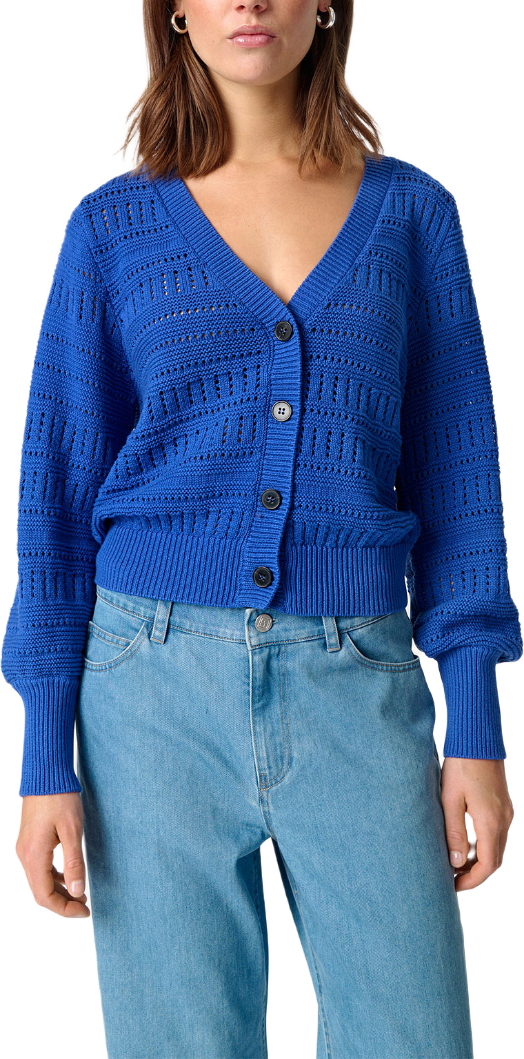 SLRava Rinna Cardigan, från Soaked In Luxury, i färgen Beaucoup Blue.