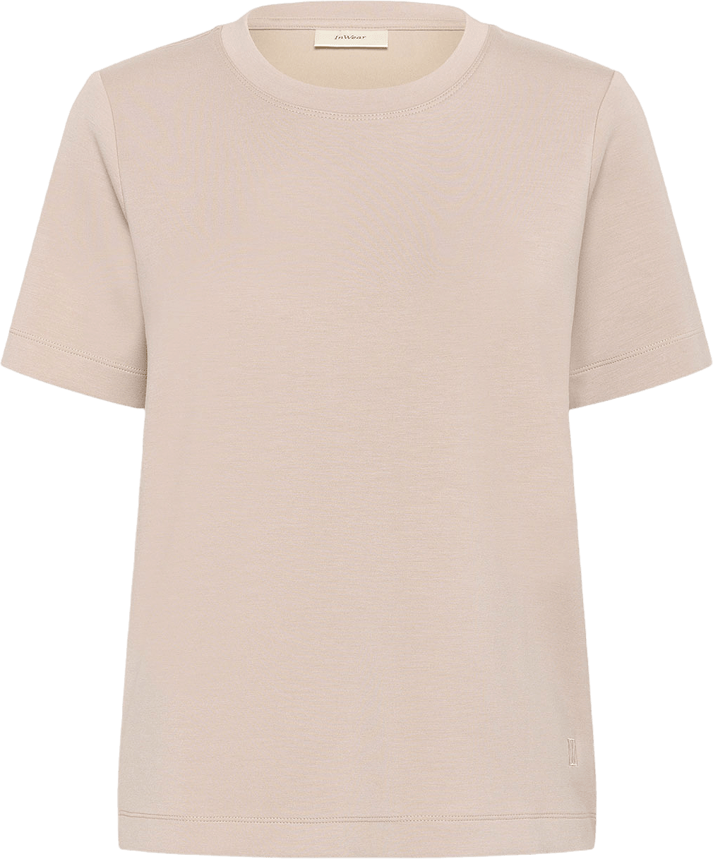 Vincent Karmen T-Shirt, från Inwear, i färgen Simply Taupe.