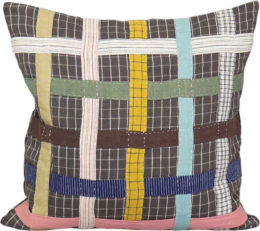 Patch Braid Kuddfodral 40X40 cm, från A World of Craft, i färgen Multi.