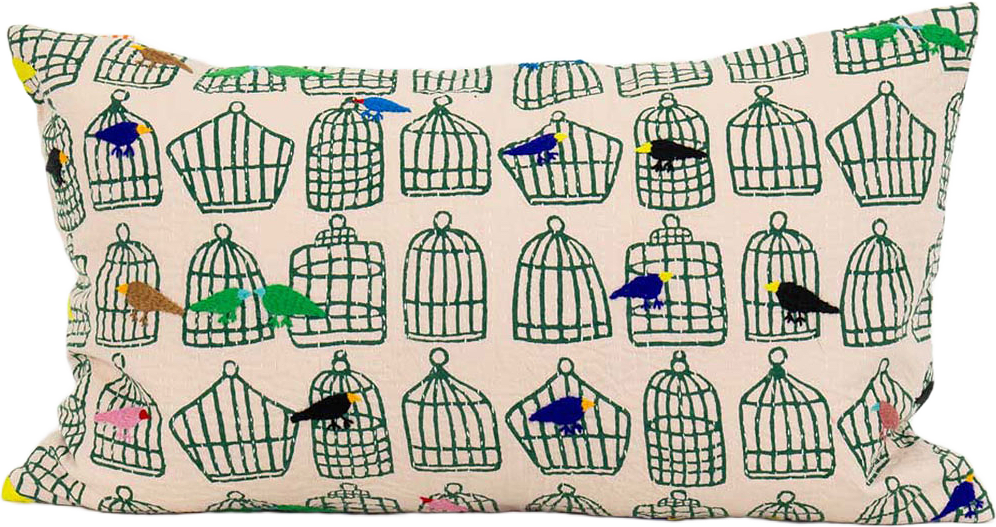 Birdcage Kuddfodral 30X50 cm