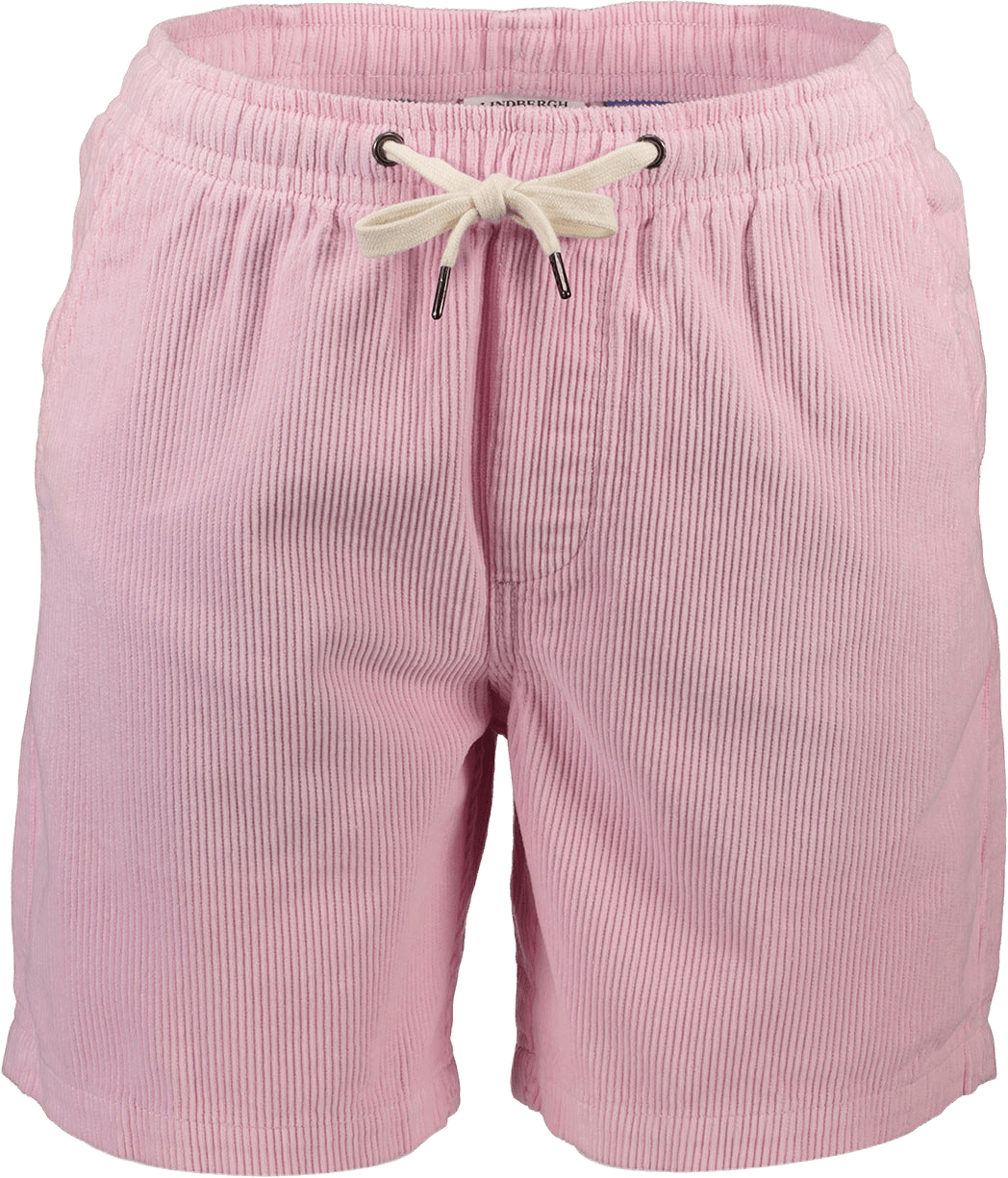 Corduroy Shorts, från Lindbergh, i färgen Lavender Pink.