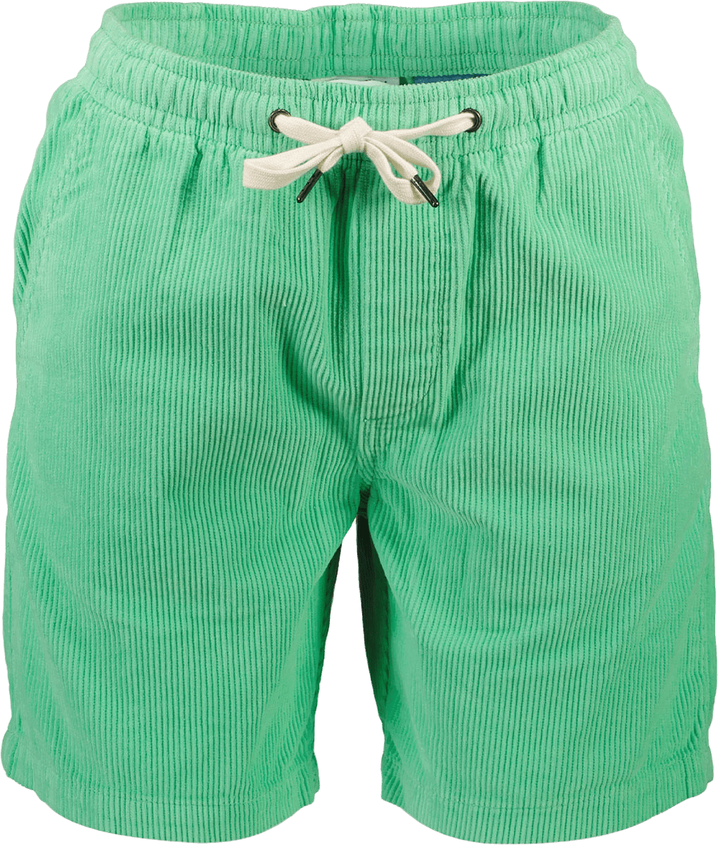 Corduroy Shorts, från Lindbergh, i färgen Bright Green.