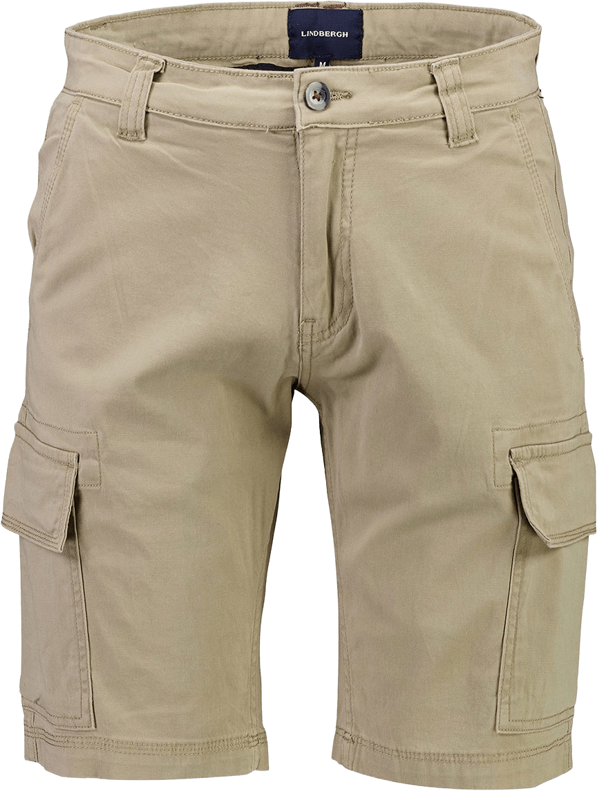 Superflex Cargo Shorts, från Lindbergh, i färgen Sand.
