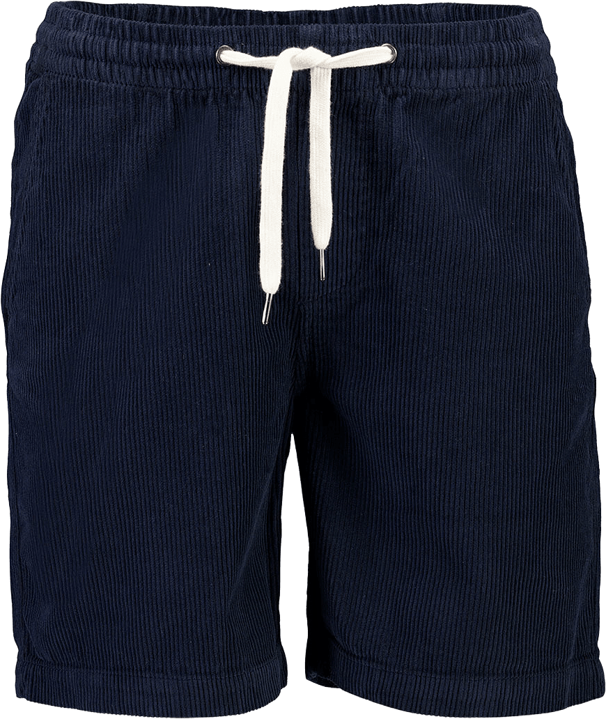 Corduroy Shorts, från Lindbergh, i färgen Navy.