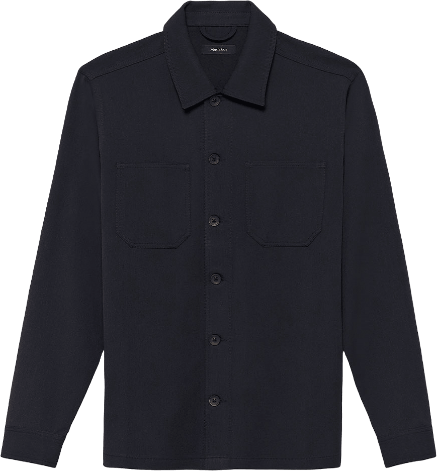 MApelton N Shirt, från Matinique, i färgen Deep Navy.