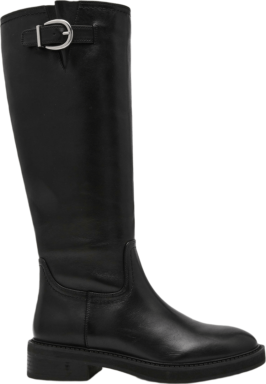 La Rue Boots, från Steve Madden, i färgen Black Leat.