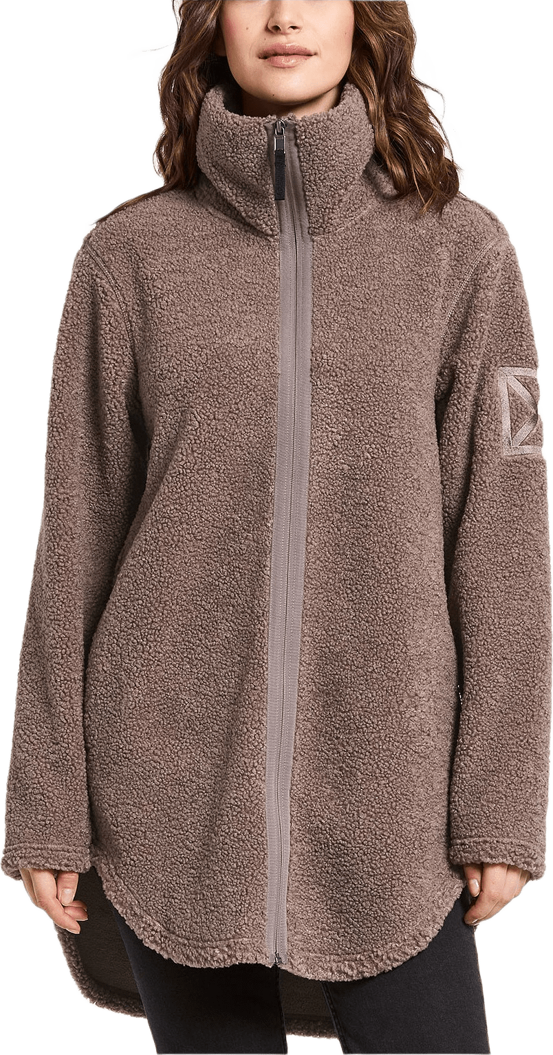 Umi Full-zip, från Didriksons, i färgen Bark.