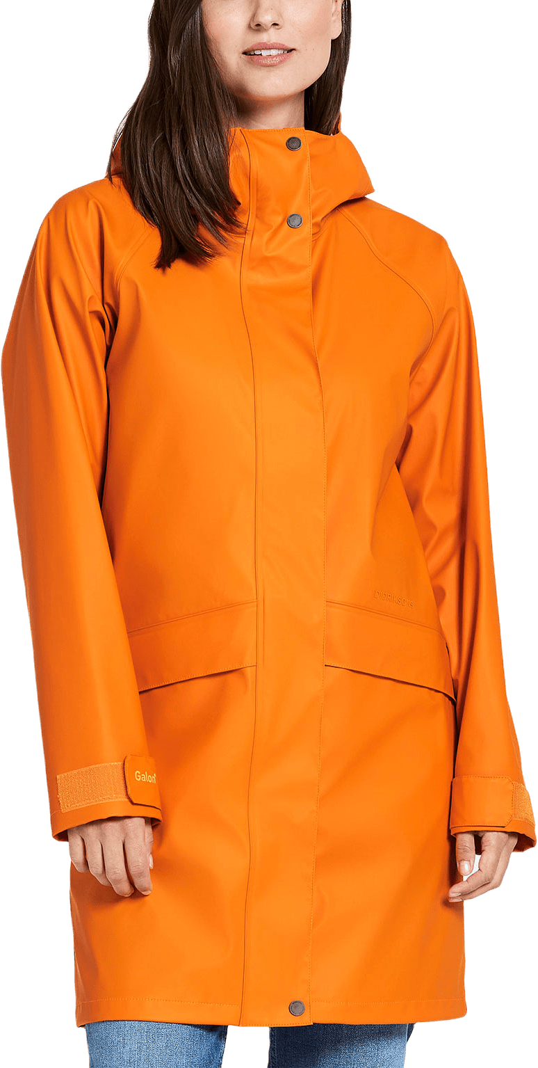 Elly Parka Galon, från Didriksons, i färgen Glow.