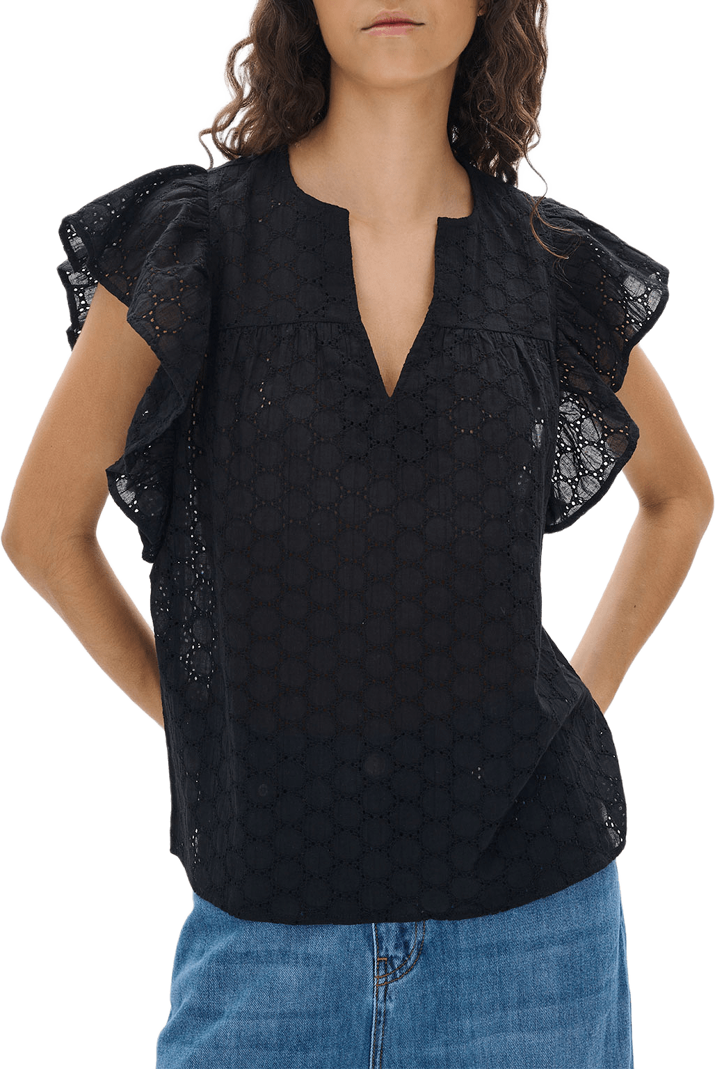 Isra Top, från Inwear, i färgen Black.