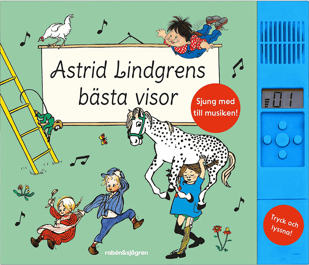 Astrid Lindgrens bästa visor (med ljud), från Ren.