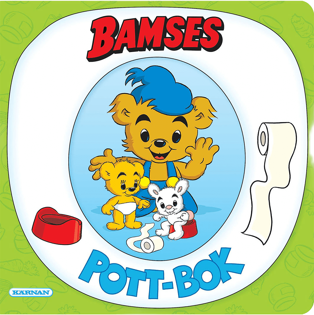 Bamses pottbok ny, från Egmont.