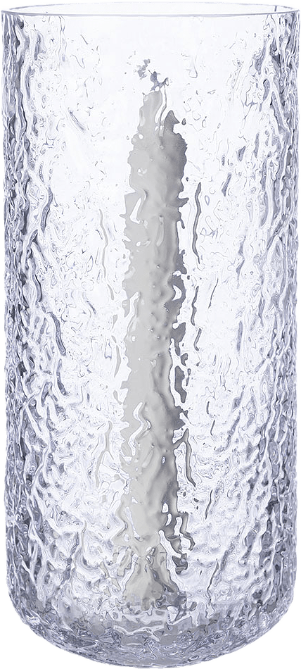 Ljuslykta mönstrat glas, från ERNST, i färgen Klar.
