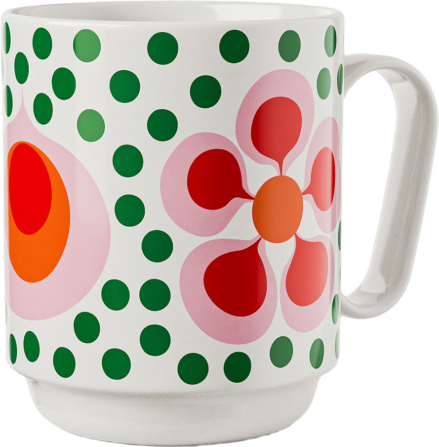Birds 1967 Mug, från Design House Stockholm, i färgen No.6.