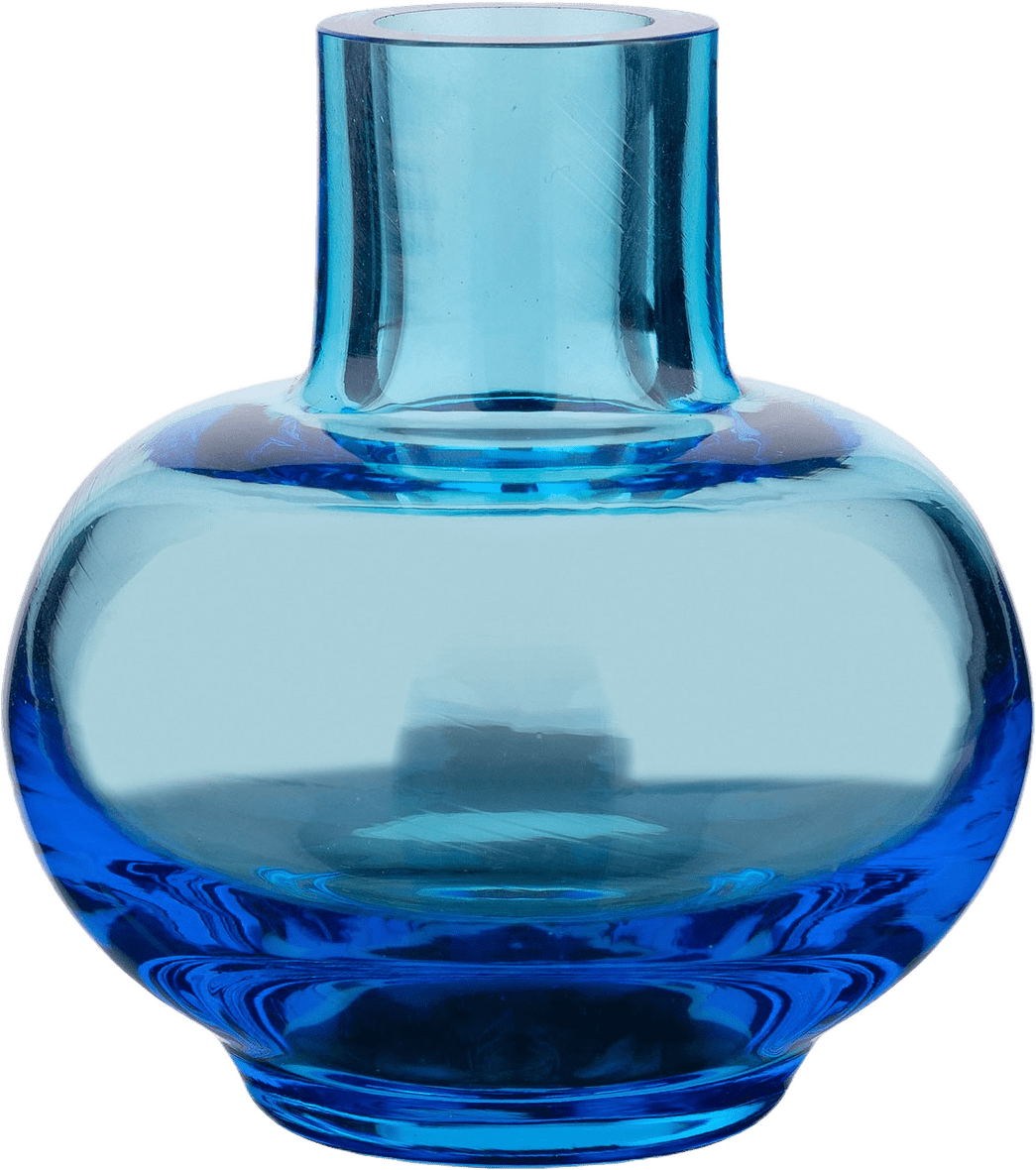 Mini Vase, från Marimekko, i färgen Cerulean.