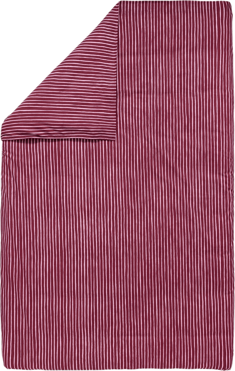 Piccolo Dc 150X210 Cm, från Marimekko, i färgen Bungundy, Lt.pink.