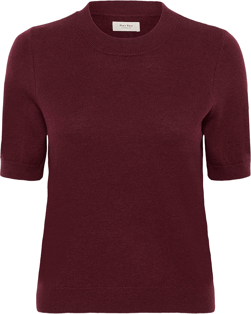 EverlottaPW Pullover, från Part Two, i färgen Tawny Port.