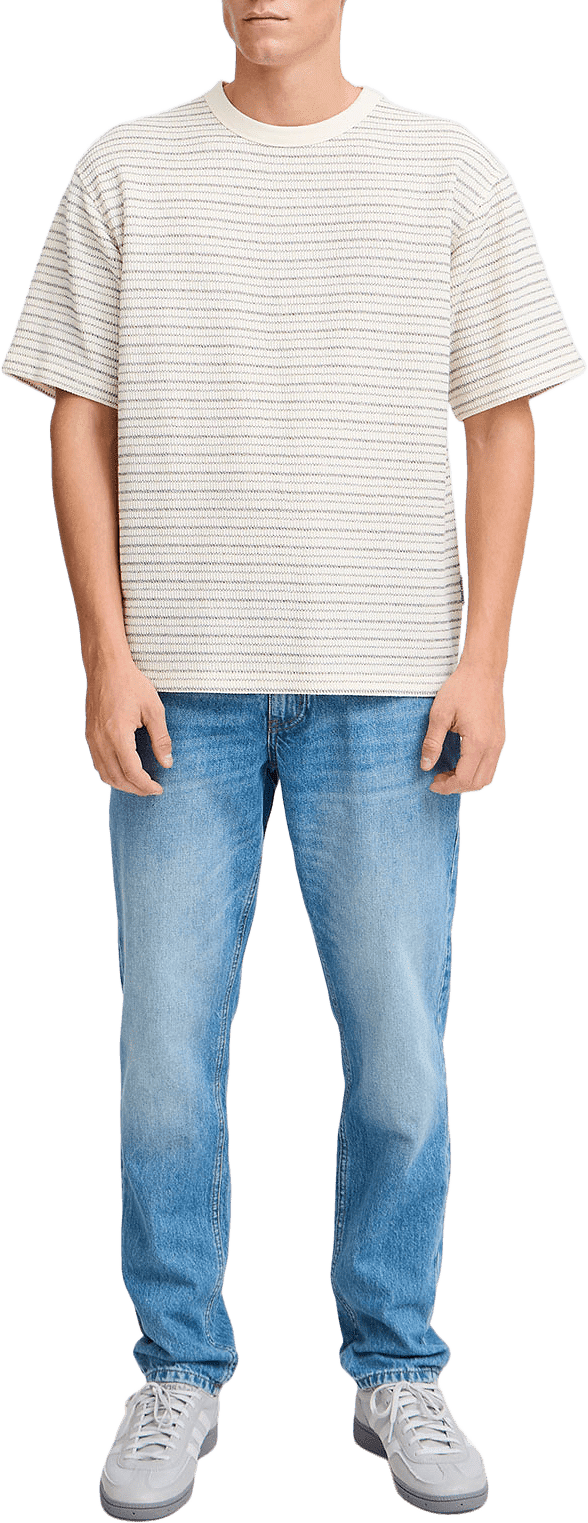 Cffrederik Striped Structured Tee T-Shirt