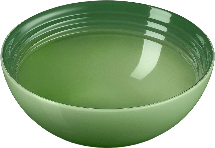 Djup tallrik Signature stengods 16 cm Bamboo Green, från Le Creuset, i färgen Bamboo Green.