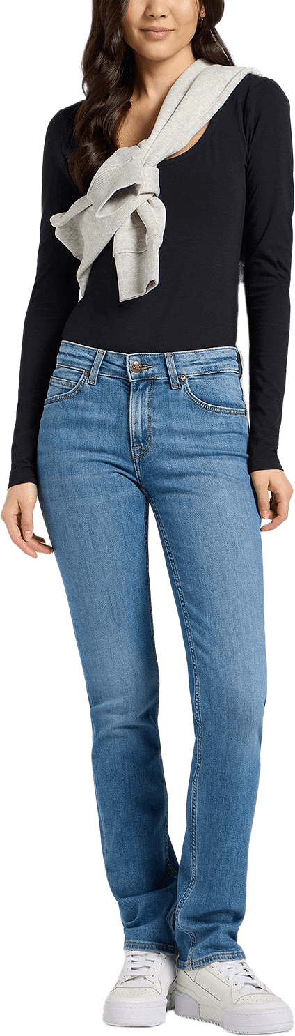 Marion Jeans, från Lee, i färgen Cyber Blue.