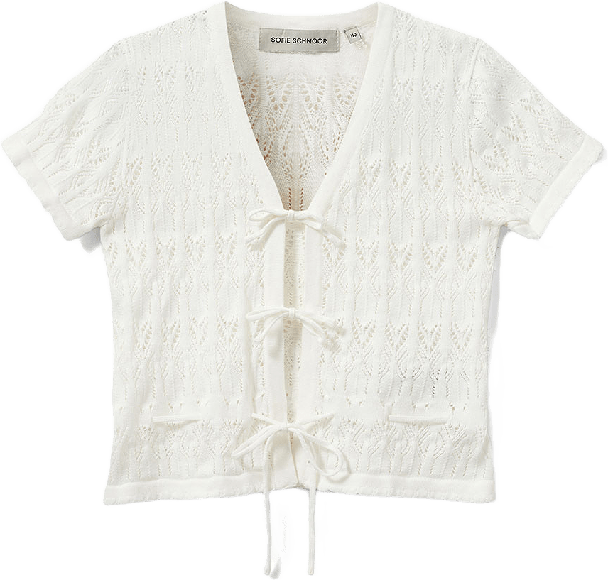 Florianasy Cardigan, från Sofie Schnoor, i färgen Cream.
