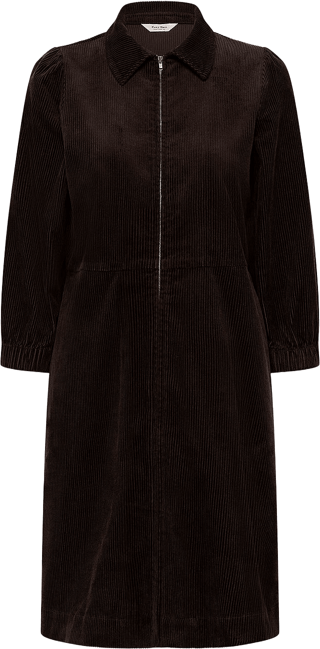 EyvorPW Dress, från Part Two, i färgen Ganache.