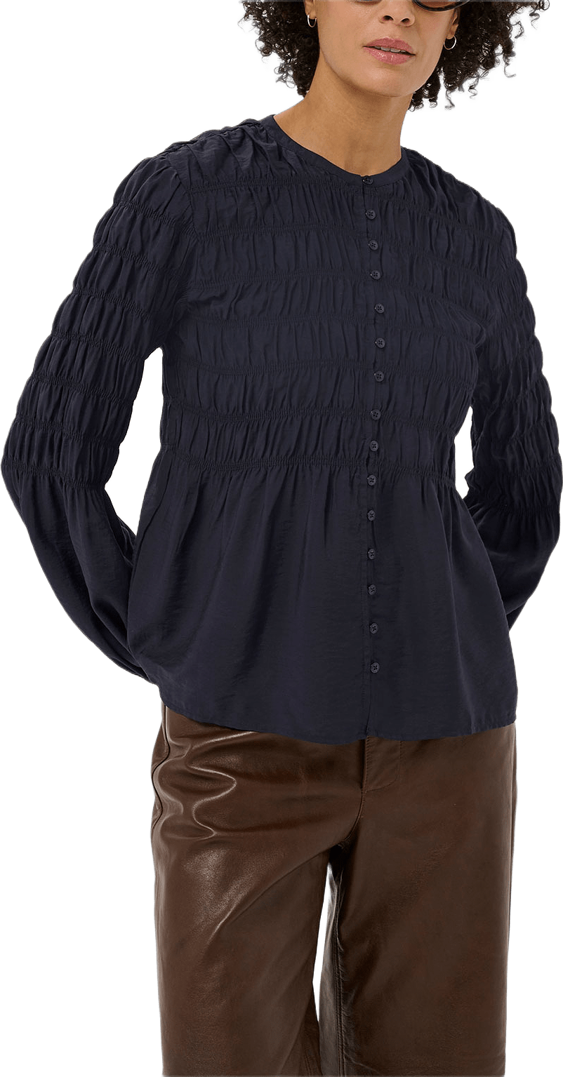 SiffePW Shirt, från Part Two, i färgen Dark Navy.