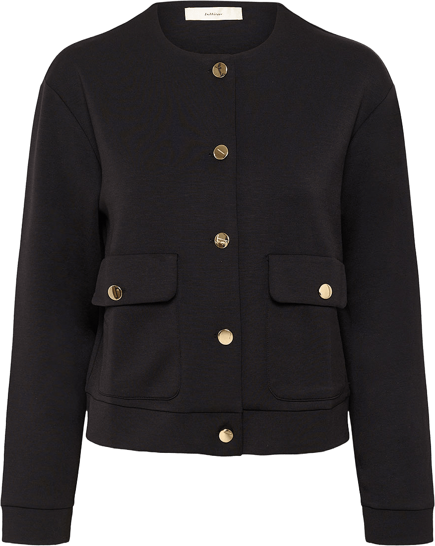 GIDAIW VINCENT JACKET Sweatshirt, från Inwear, i färgen Black.