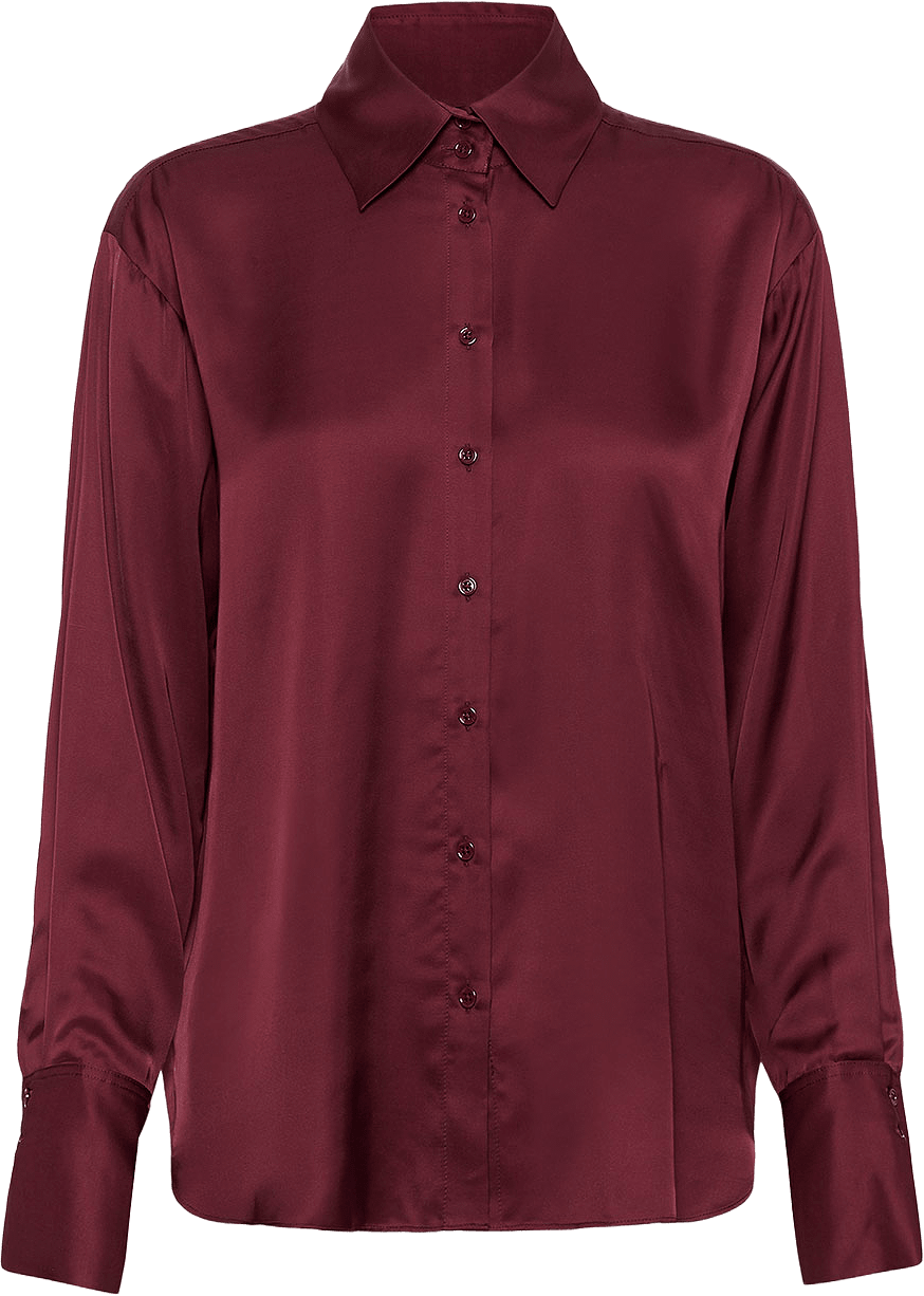 PaulineIW Shirt, från Inwear, i färgen Cabernet.