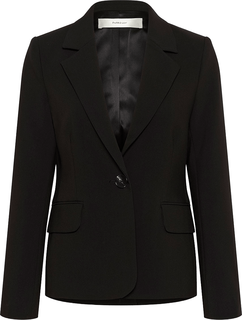 BryelleIW Blazer, från Inwear, i färgen Black.