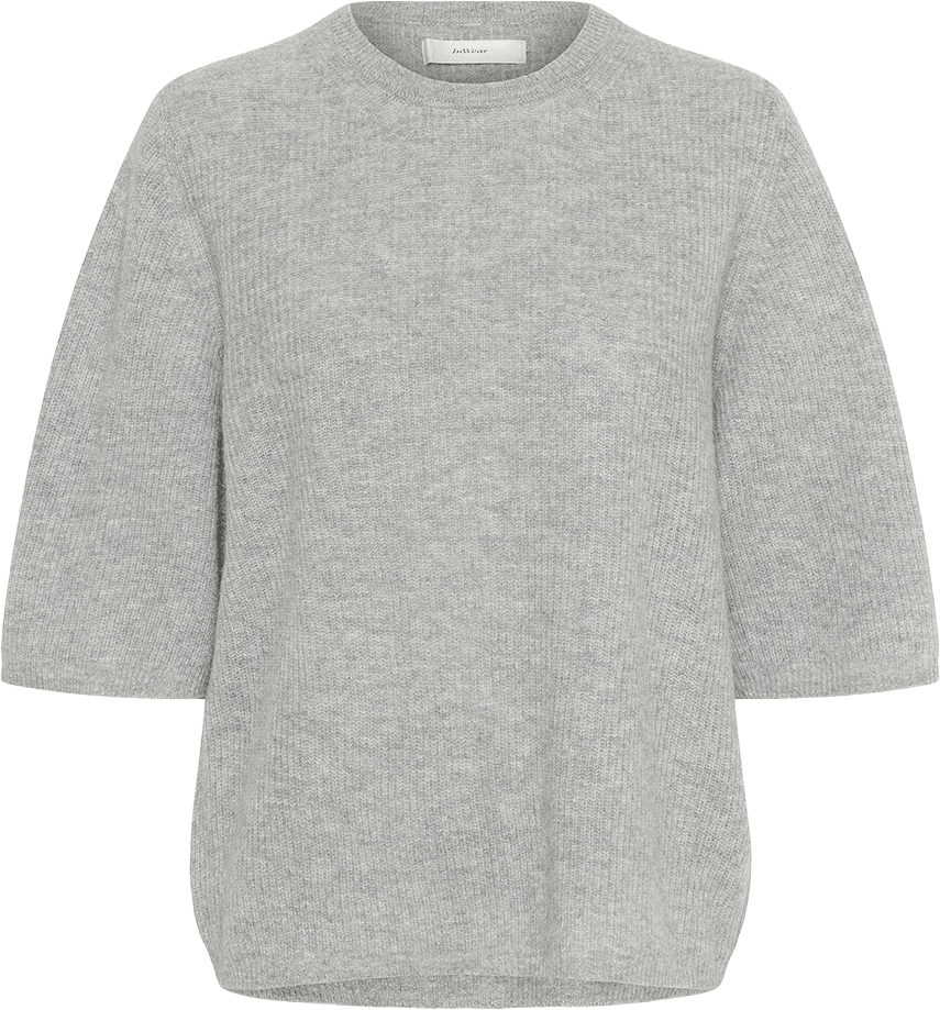 GaroIW Monika Oversize Tshirt, från Inwear, i färgen Granite Melange.