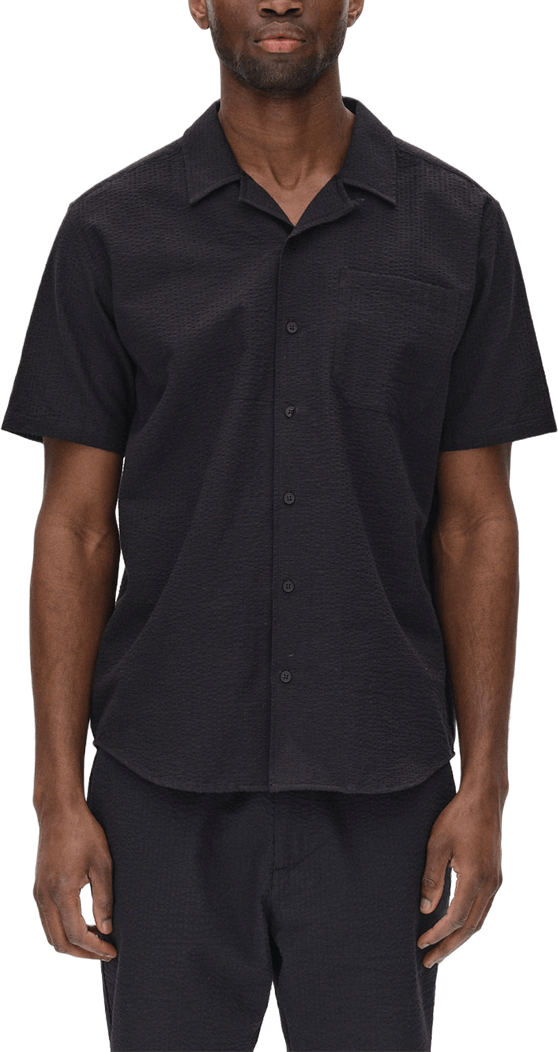 Timo Seer SS Shirt S/S, från GABBA, i färgen Black.