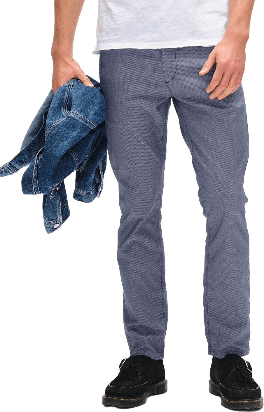 Paul K3280 Dale Chino Pants, från GABBA, i färgen Blue.