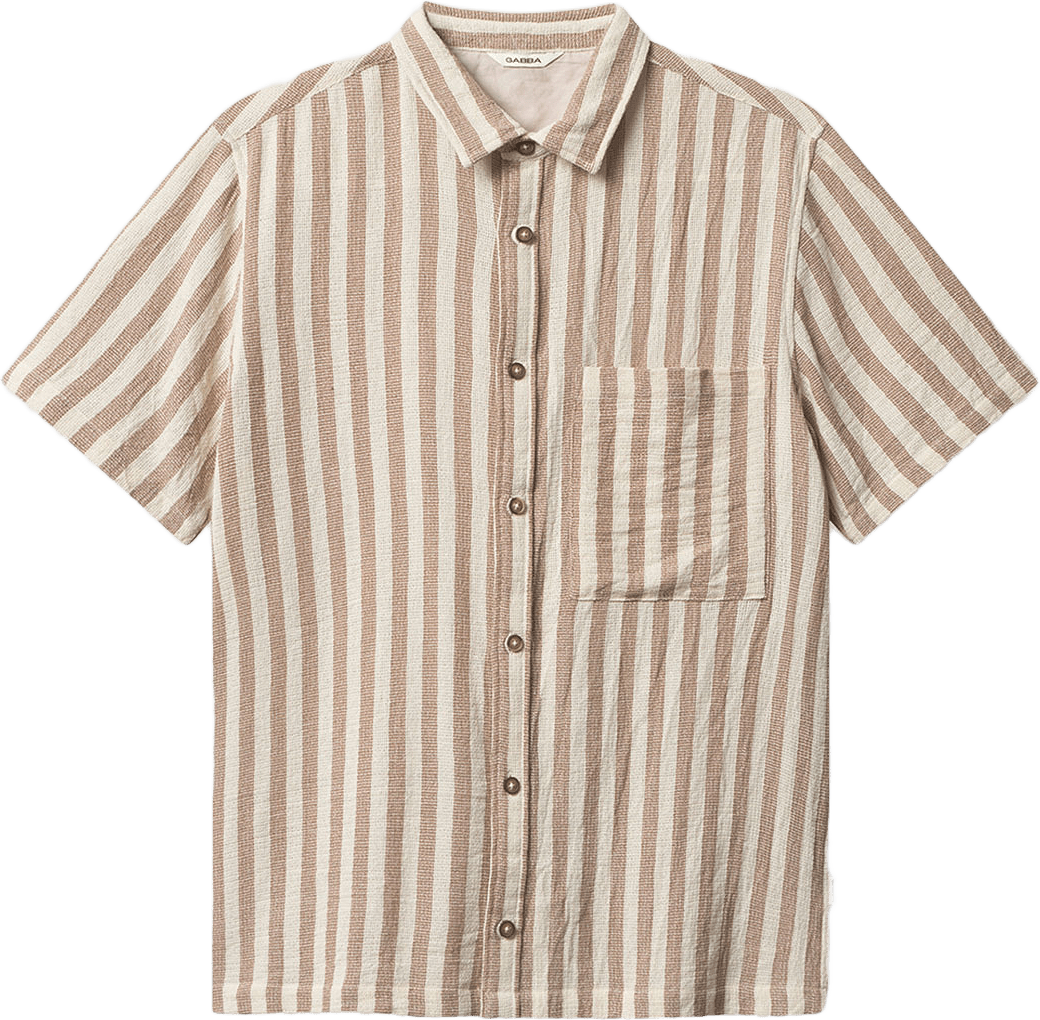 Sven Reg Sur SS, från GABBA, i färgen Beige Stripe.