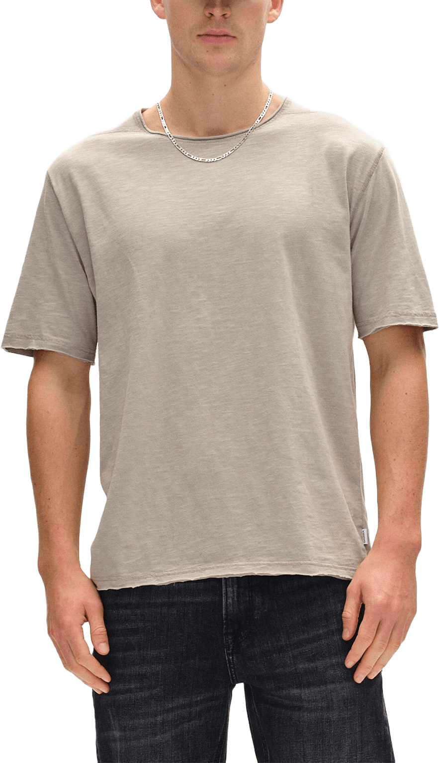 Kostant New SS T-Shirt S/S, från GABBA, i färgen Grey Paloma.