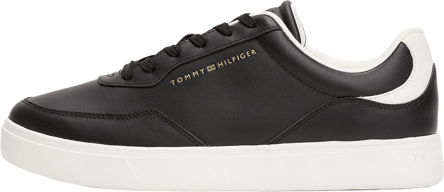 CASUAL CUPSOLE SNEAKER, från Tommy Hilfiger, i färgen Black.