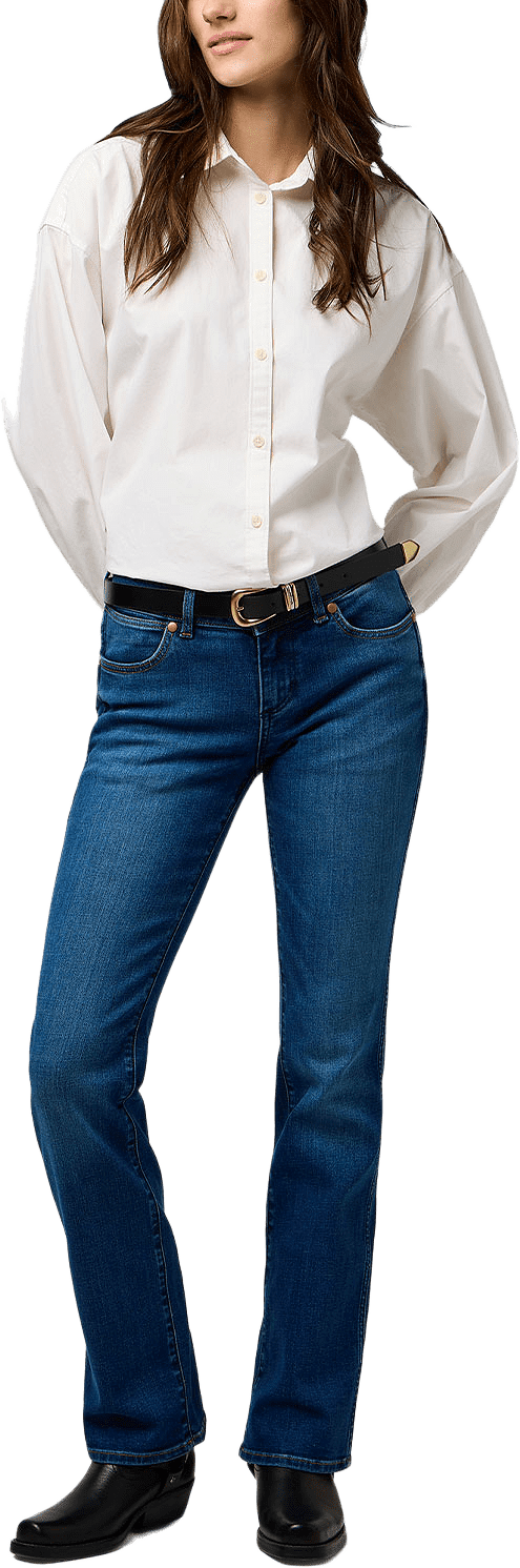 Low Rise Bold Boot Jeans