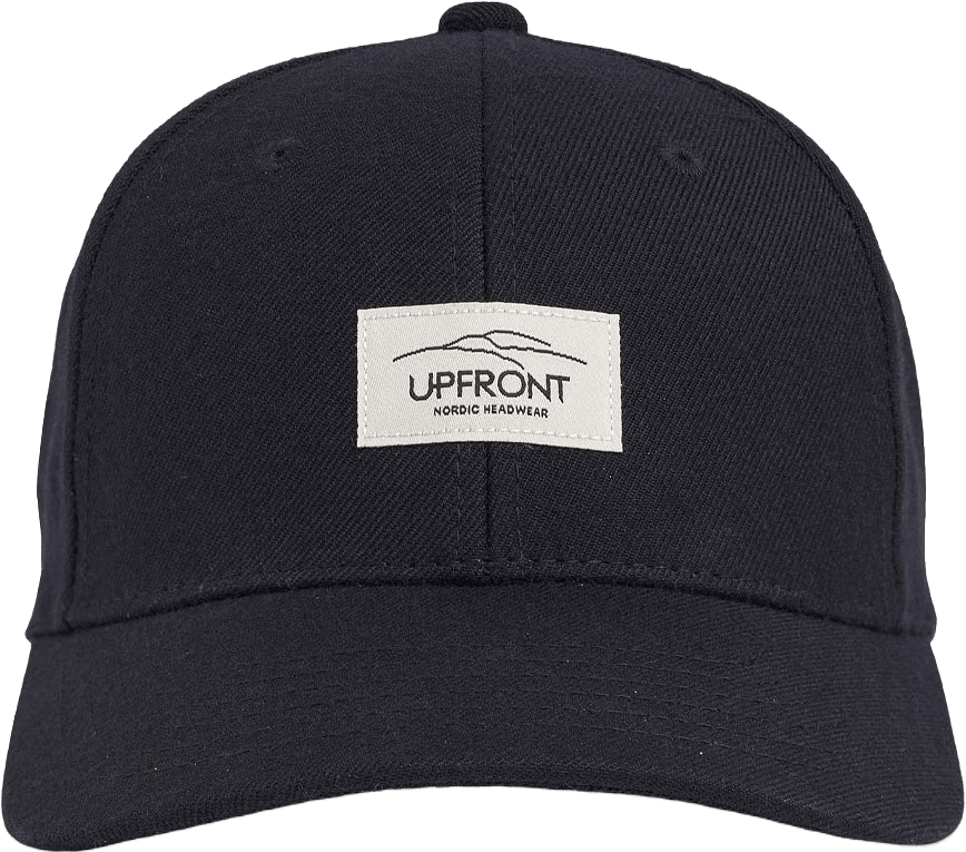 HAAKON Hard  Low Baseball Cap, från Upfront, i färgen Black.