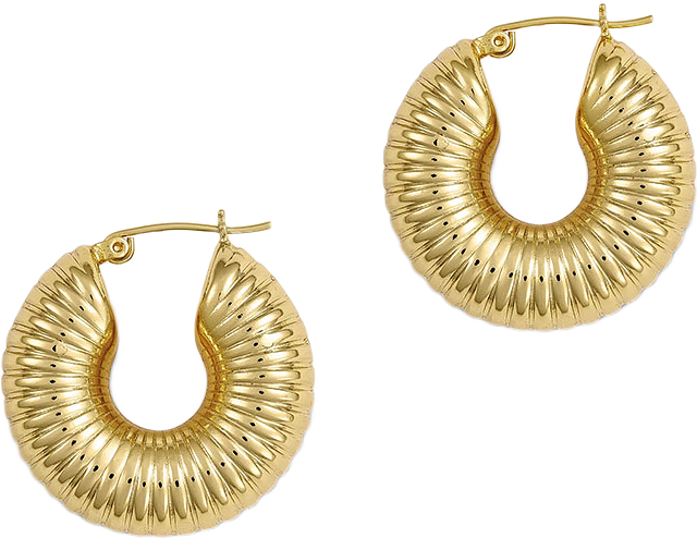 Ripple Hoop, från Anni Lu, i färgen Gold.