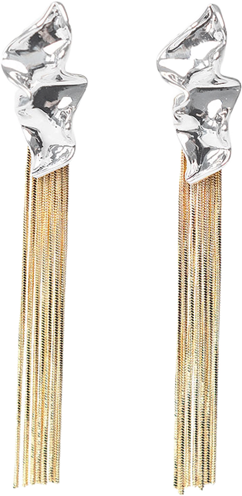 Holly Earrings, från WOS, i färgen Gold/Silver.