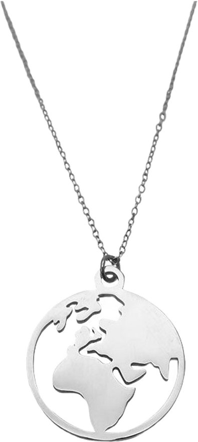 Jorden Necklace, från WOS, i färgen Silver.