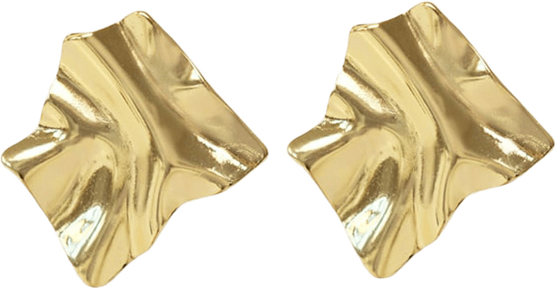 Ann Earrings, från WOS, i färgen Gold.