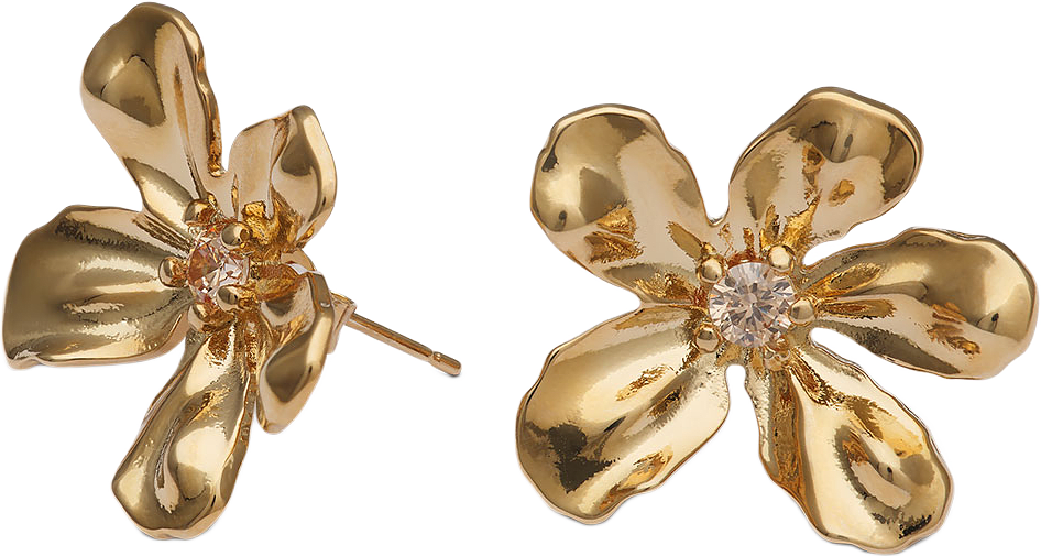 Eponine earrings, från Lily and Rose, i färgen Gold.