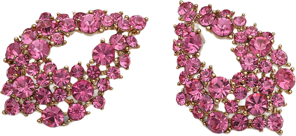 Alice earrings, från Lily and Rose, i färgen Orchid/Gold.