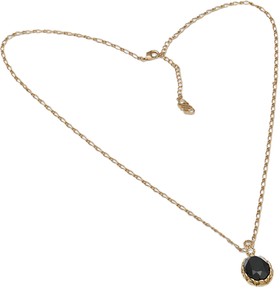 Audrey necklace, från Lily and Rose, i färgen Tropical Jet/Gold.