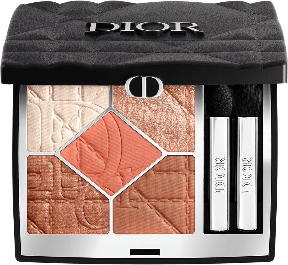Diorshow 5 Couleurs – Cannage Limited Edition Long-Wearing Eyeshadow Wardrobe, från DIOR, i färgen Coral Couture.