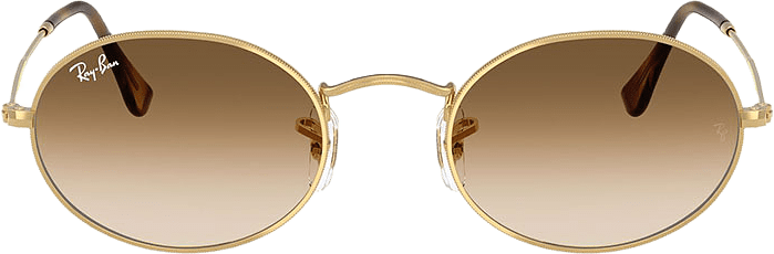 RB3547 OVAL, från Ray-Ban, i färgen Arista Clear Gradient Brown.