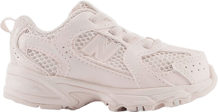 New Balance 530 Kids Bungee Lace, från New Balance, i färgen Washed Pink.