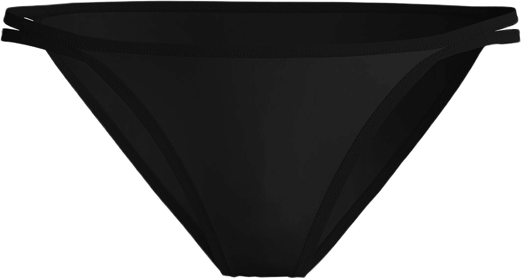 Sleek Skin Tanga, från Calida, i färgen Black.